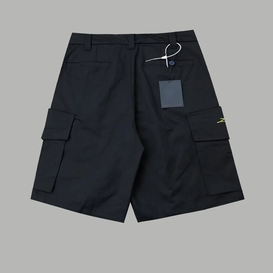 25SS New Workwear Shorts with LV Pont Neuf Embroidery