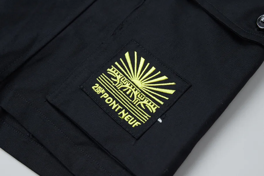 25SS New Workwear Shorts with LV Pont Neuf Embroidery