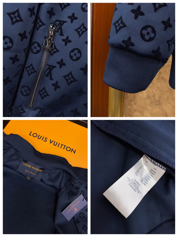 1V Leather 24s New Monogram Fabric Set M to 2XL