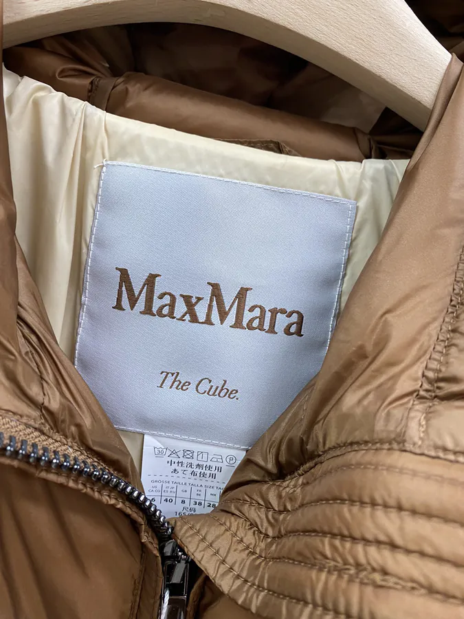 Max Mara Premium Long Down Coat for Women