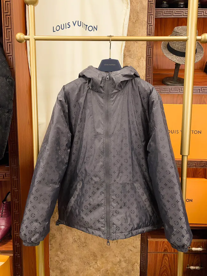 2024ss秋冬新款老花棉服外套