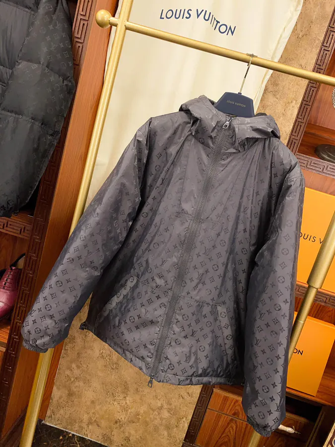 2024ss秋冬新款老花棉服外套