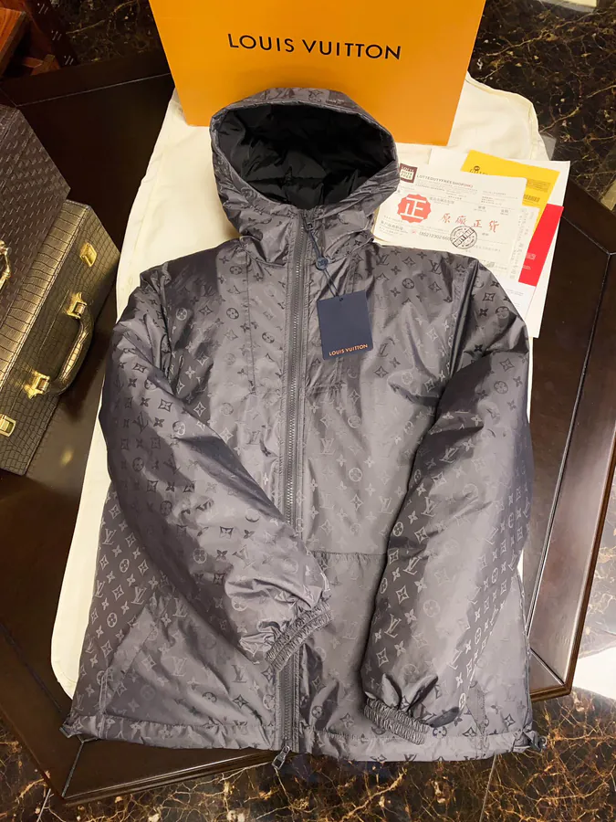 2024ss秋冬新款老花棉服外套