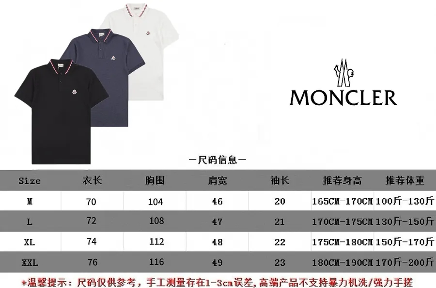 Moncl Monogram 2025SS Spring Summer Polo