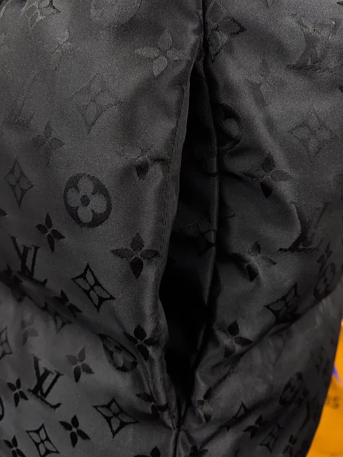 1V Louboutin Premium Down Jacket with Monogram Pattern