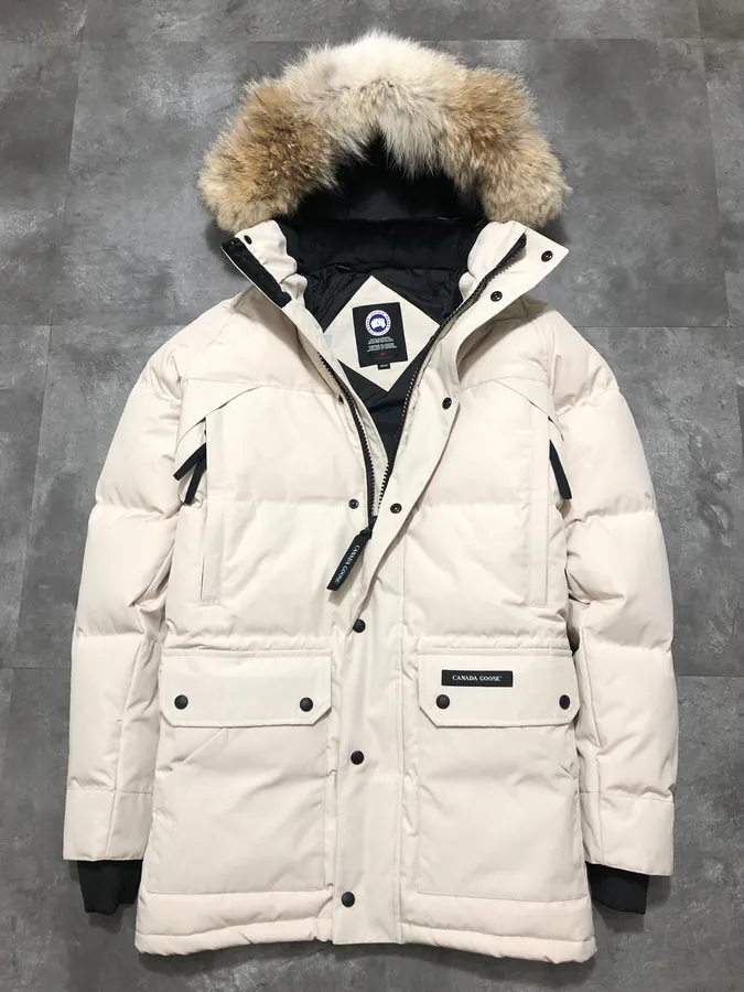 Canada Goose Long Coat with Premium Fox Fur Trim