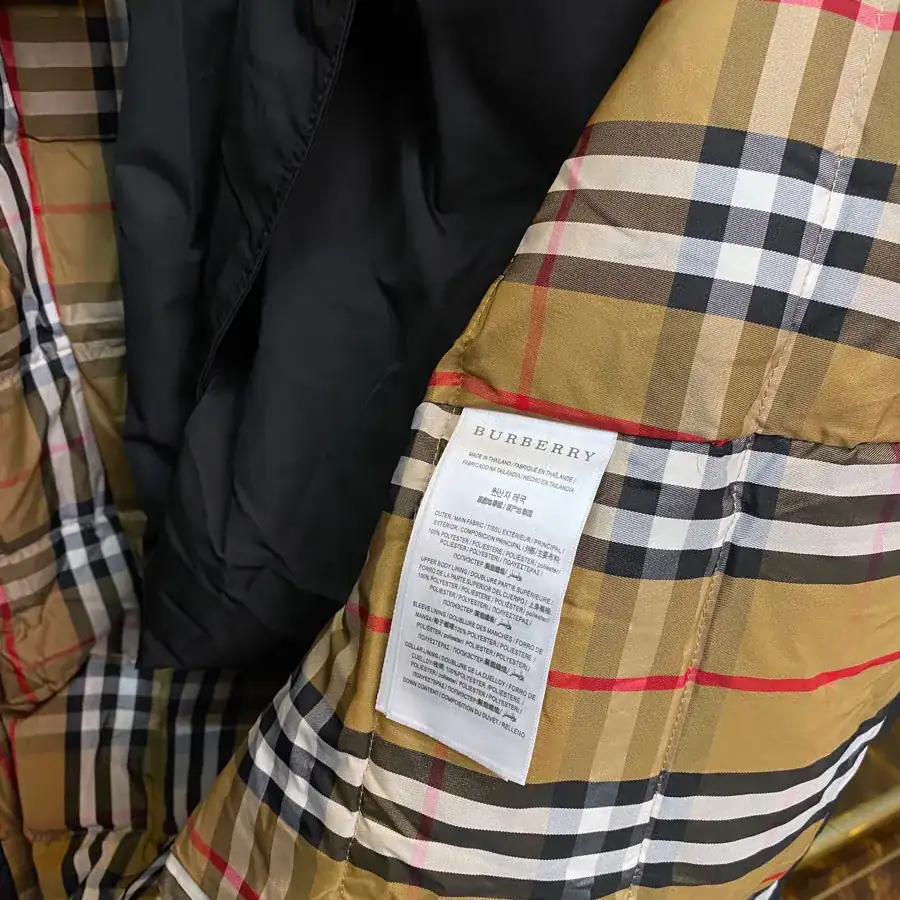 Burberry Long Women's Coat with Original Packaging