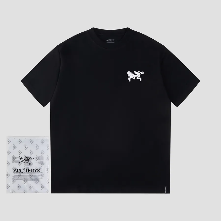 Arc’teryx Logo T shirt with Back Nine Grid Print
