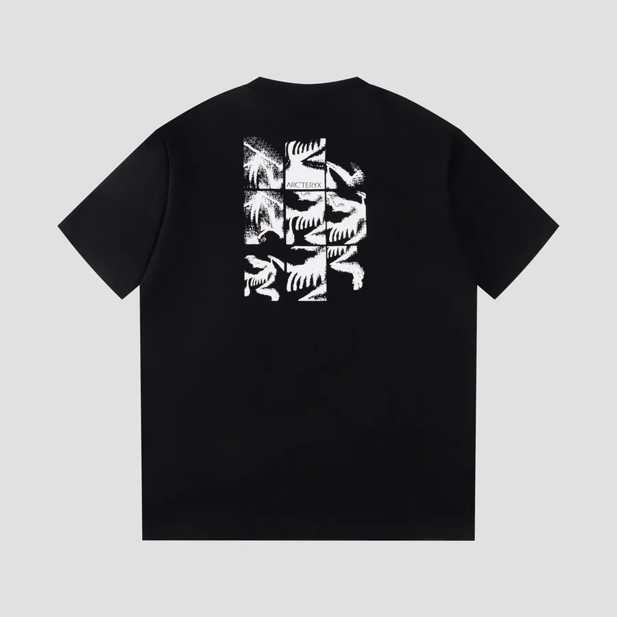 Arc’teryx Logo T shirt with Back Nine Grid Print