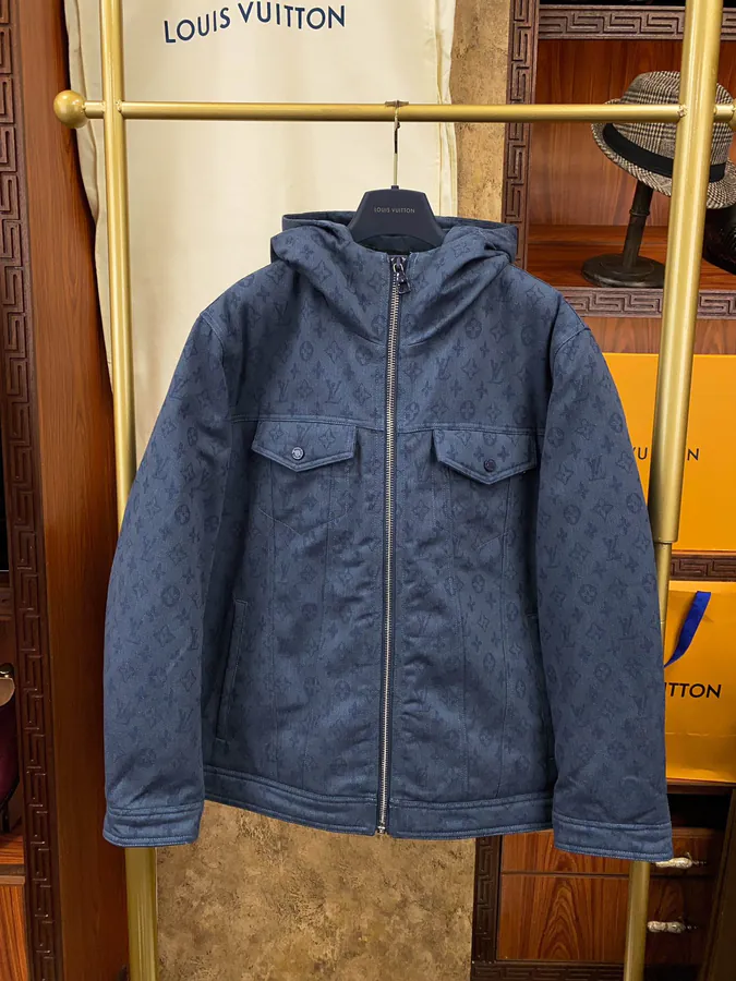 Lous Vuitton 驴家 95% White Goose Down Winter Coat
