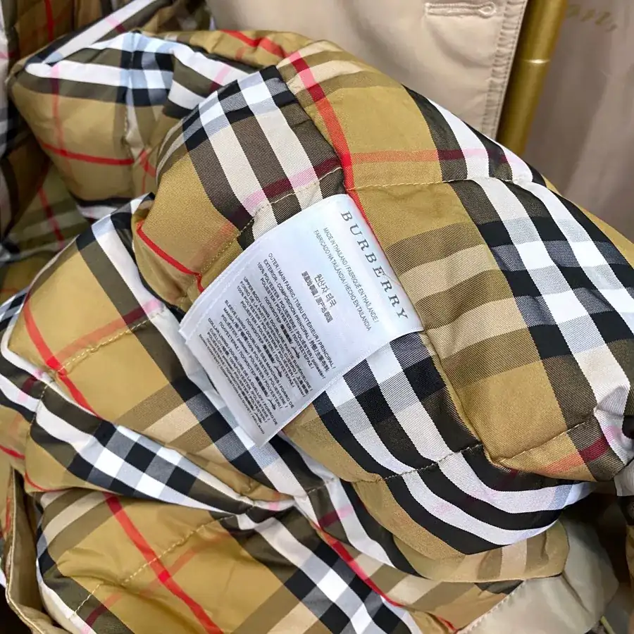 Burberry Long Women's Winter Down Jacket with Original Packaging
