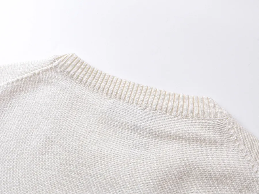 1947 Embroidered Wool Knit Sweater Spring 2024 Men's Collection
