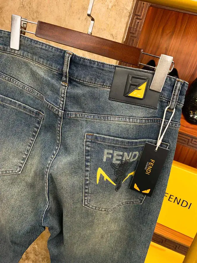 New Arrival FEND Men's Denim Pants Premium Quality