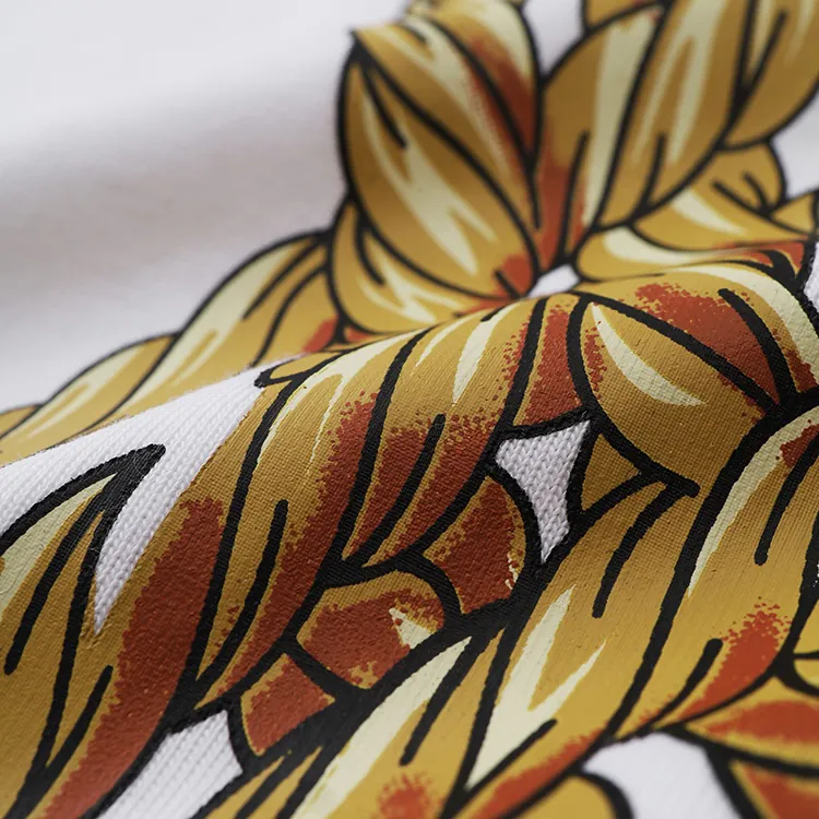 25ss New Metal Chain Print Short Sleeve