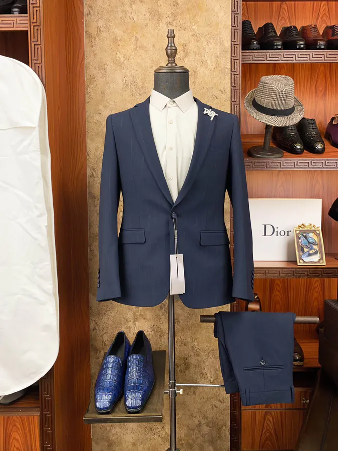 CD Dior Exclusive Noble Suit Set Business Formal Suit & Trousers