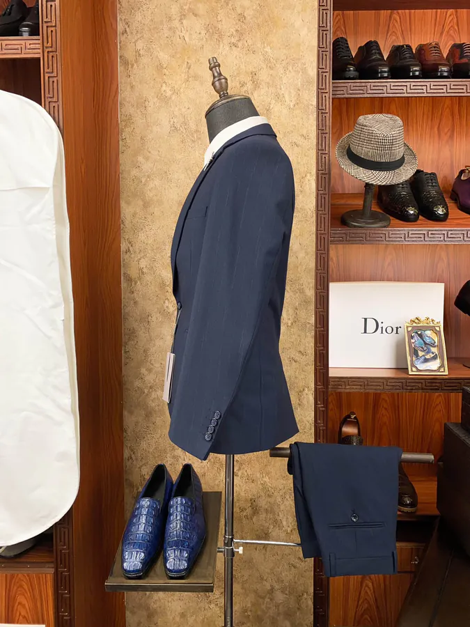 CD Dior Exclusive Noble Suit Set Business Formal Suit & Trousers