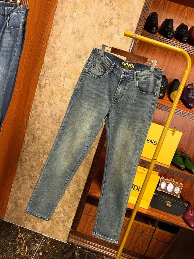 New Arrival FEND Men's Denim Pants