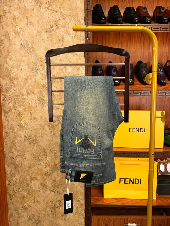 New Arrival FEND Men's Denim Pants