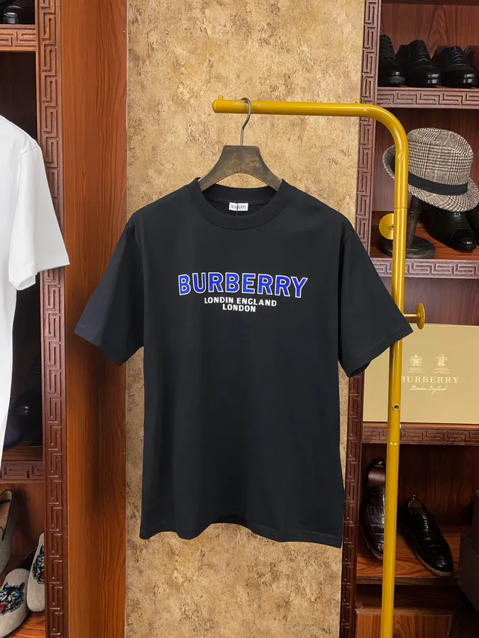 Burberr 2024 Vintage Plaid T Shirt