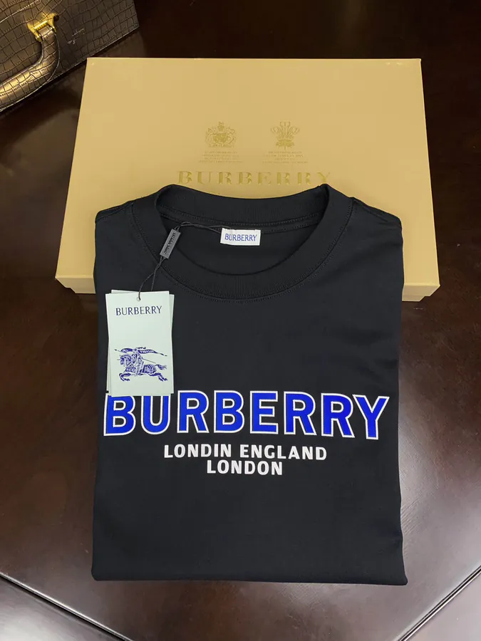 Burberr 2024 Vintage Plaid T Shirt