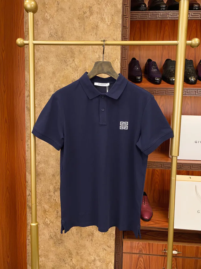 Ji Fanxi 2025 New Polo Shirt Classic Embroidered Letter Design