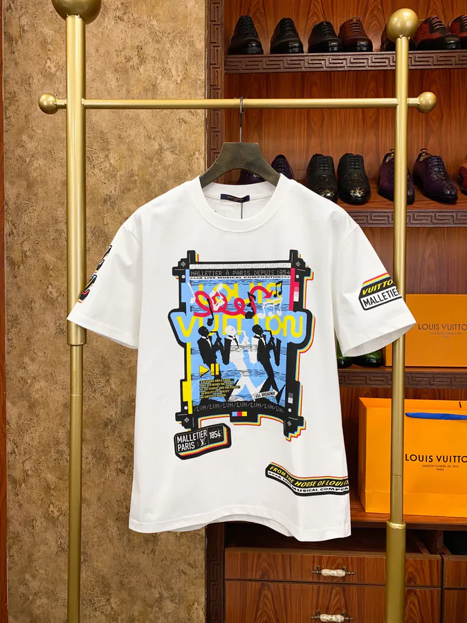 New Arrival! Premium Version 1V Luggage Brand Unisex Short Sleeve