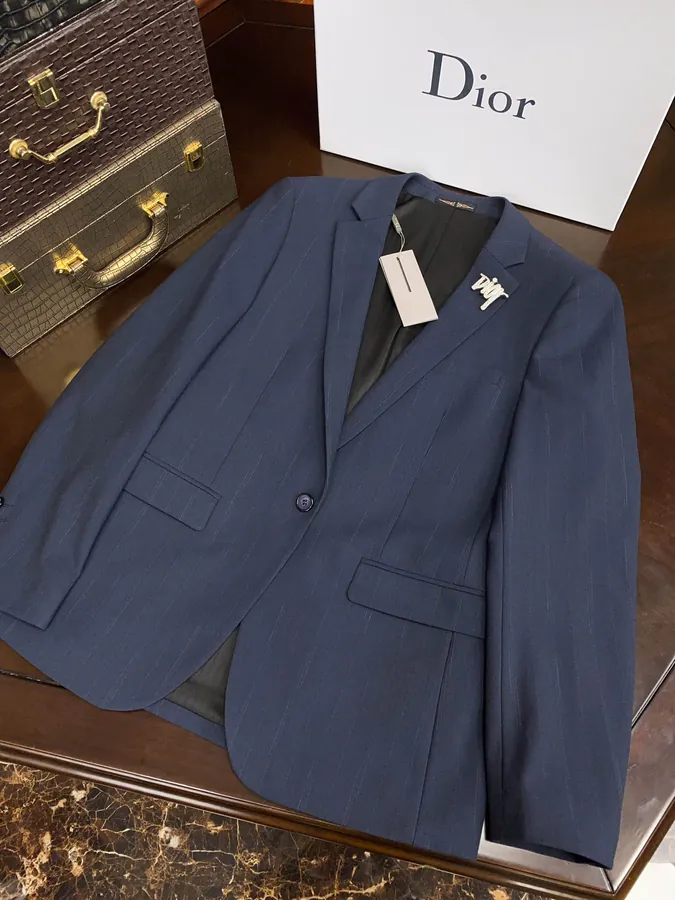 CD Dior Exclusive Noble Suit Set Business Formal Suit & Trousers