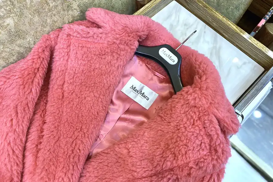 MaxMara Teddy Bear Bag in Grained Cashmere