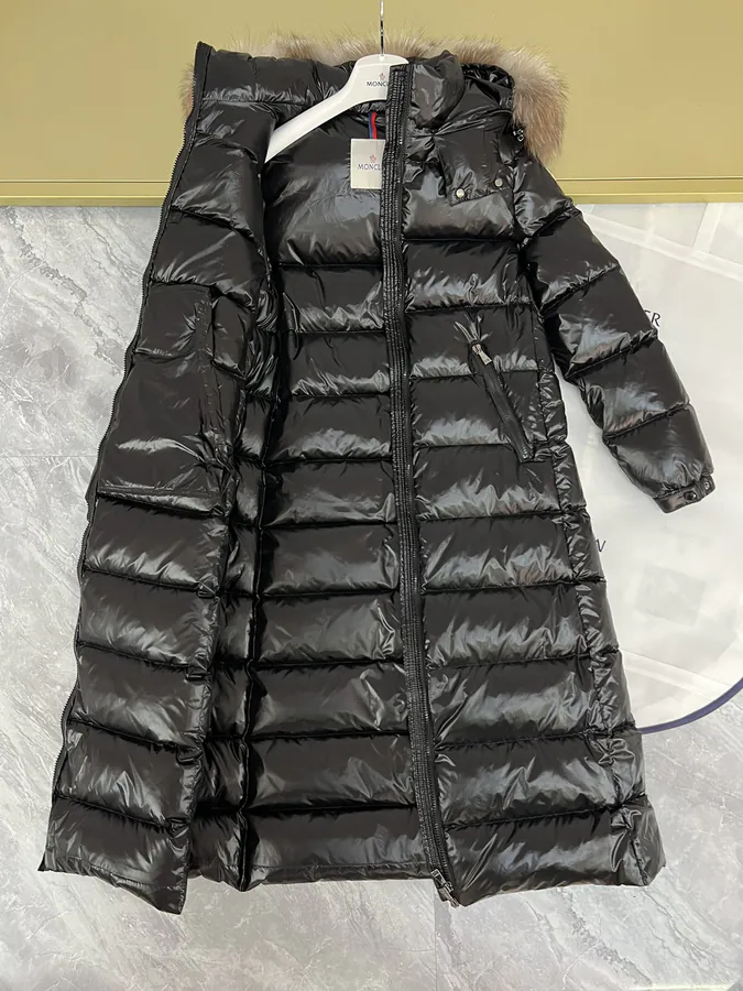 Monc er Hudson Ladies Fitted Plus Length Down Jacket