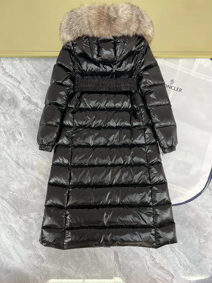 Monc er Hudson Ladies Fitted Plus Length Down Jacket