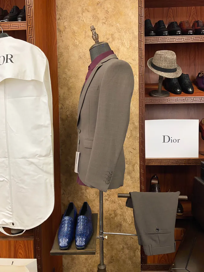CD Dior Professional Suit Set Exclusive Luxury Menswear