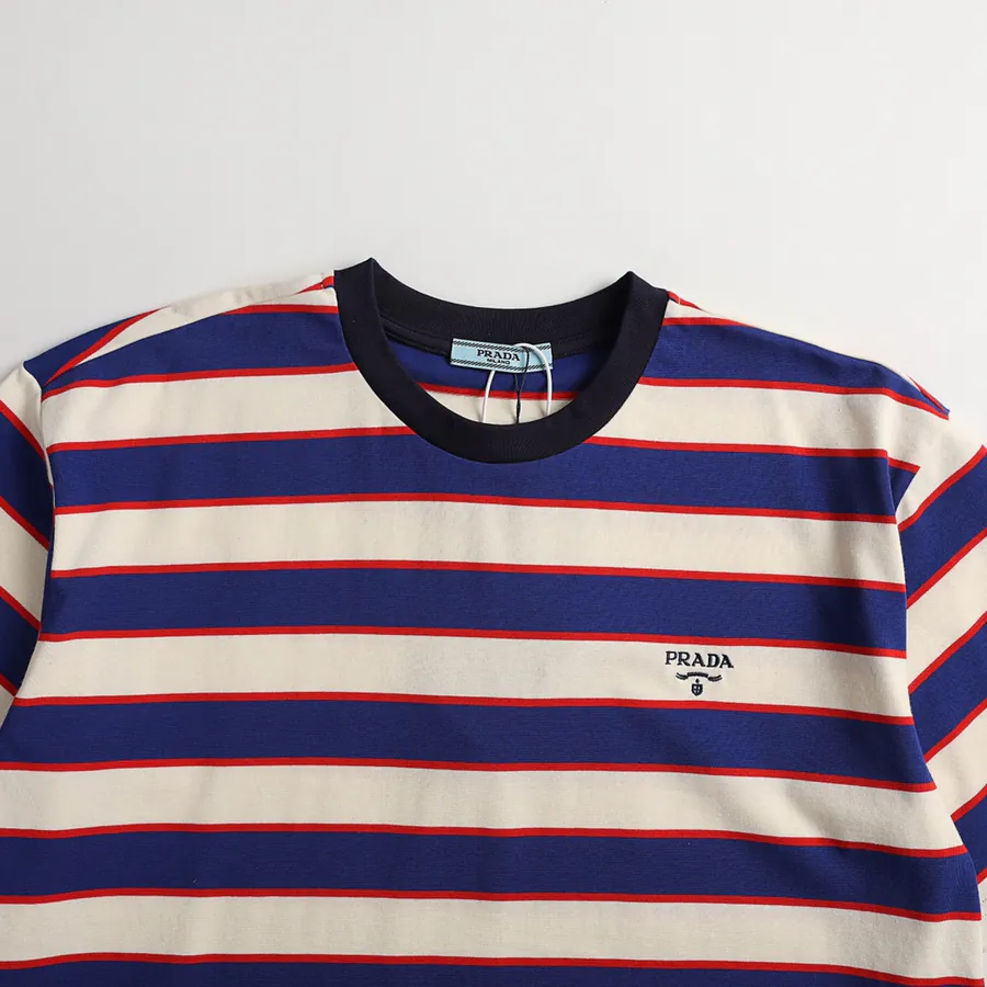 Custom Precision 60 Thread Striped Short Sleeve