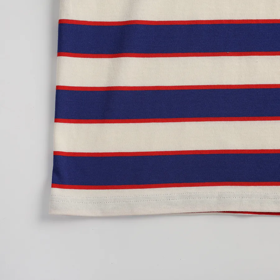 Custom Precision 60 Thread Striped Short Sleeve