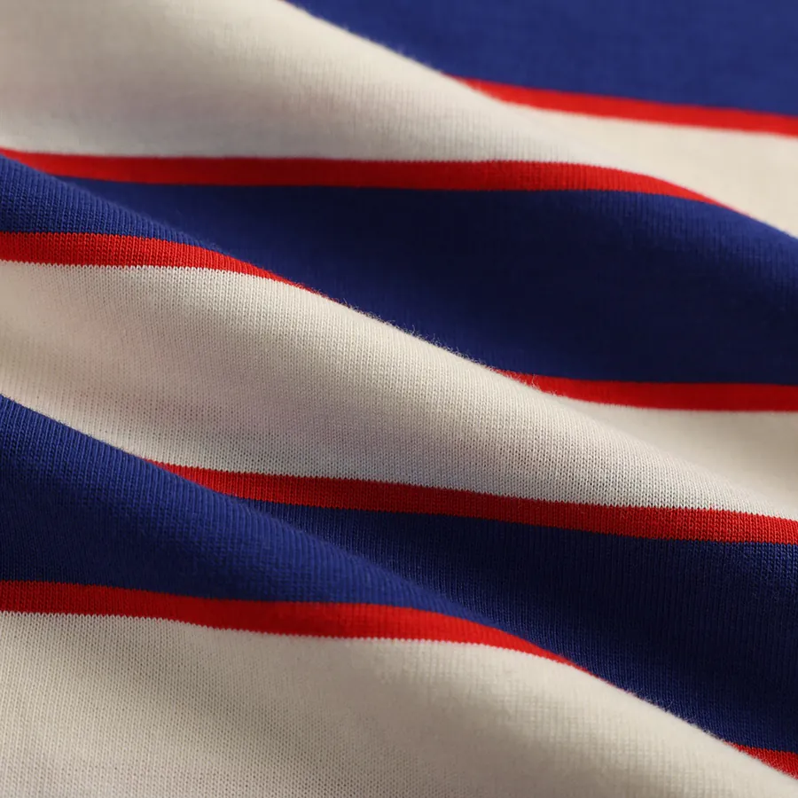Custom Precision 60 Thread Striped Short Sleeve