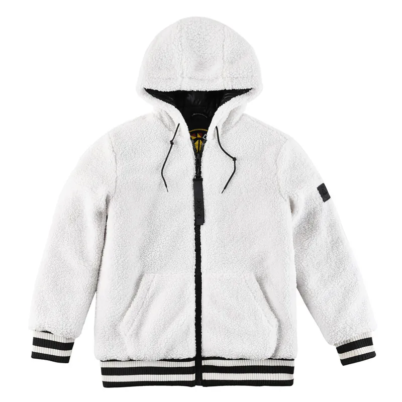 MoosKnuckle Unisex Fleece Hoodie with Logo Embellishments