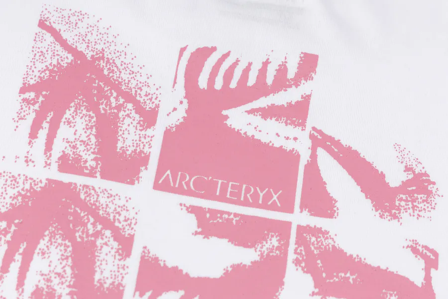 Arc’teryx Logo Short Sleeve with Nine Grid Print
