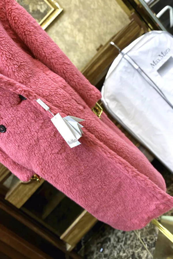 MaxMara Teddy Bear Bag in Grained Cashmere