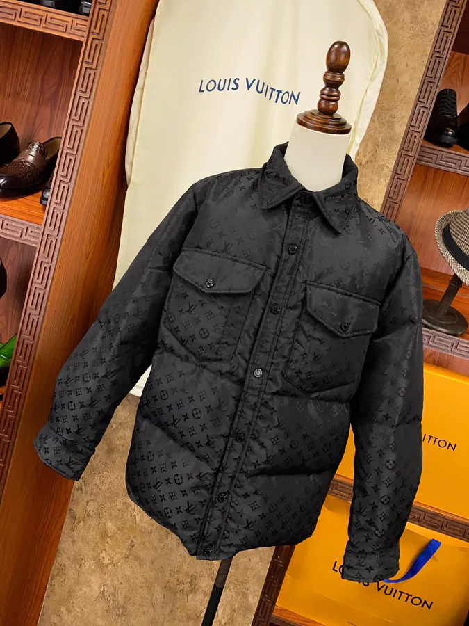 1V Luggage Vintage Style Down Coat