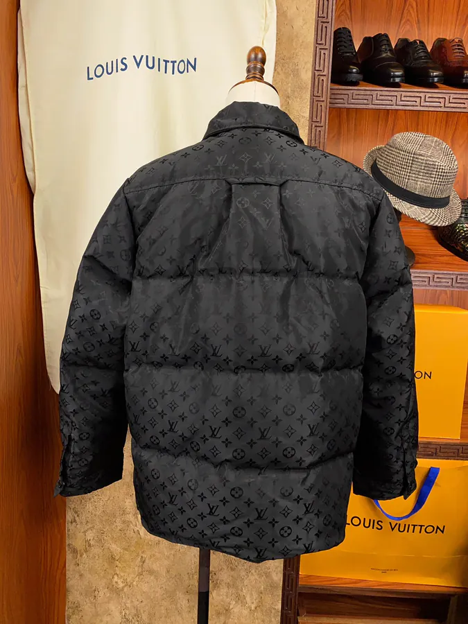 1V Luggage Vintage Style Down Coat