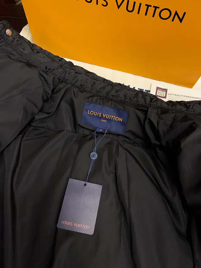 1V Luggage Vintage Style Down Coat