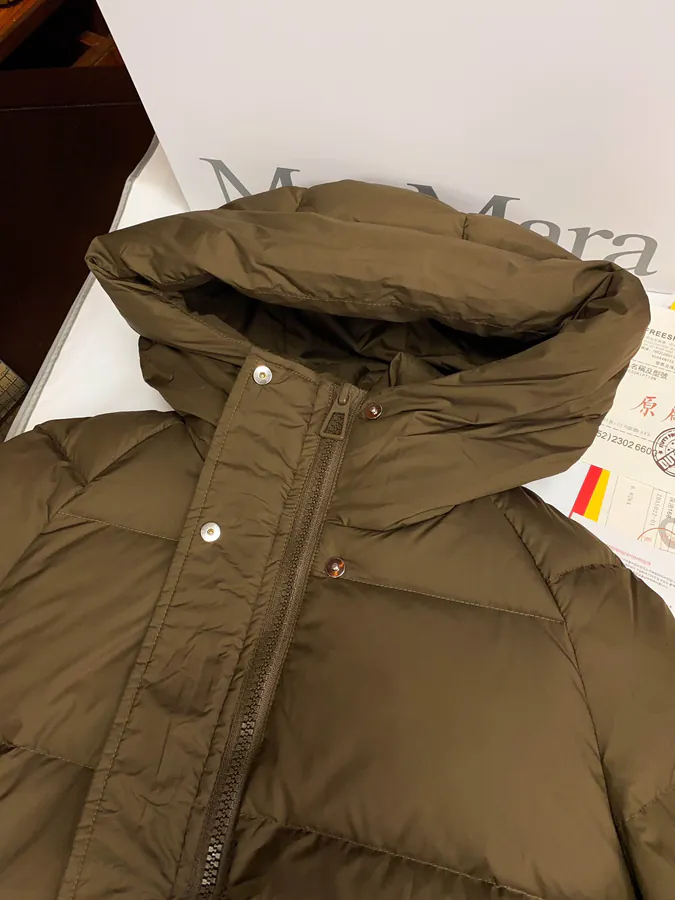 MaxMara Premium Longline Down Coat