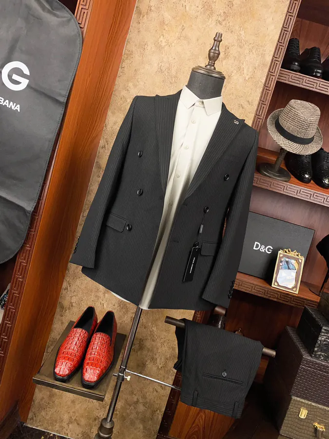 Dolce & Gabbana Exclusive Luxury Suit Set Business Formal