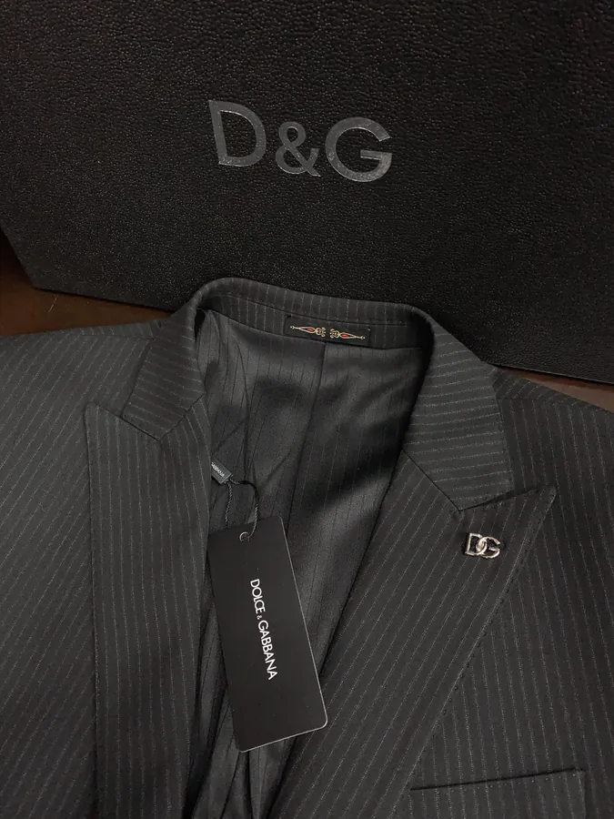 Dolce & Gabbana Exclusive Luxury Suit Set Business Formal