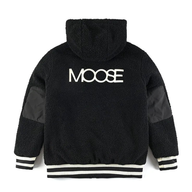 MoosKnuckle Unisex Fleece Hoodie with Logo Embroidery
