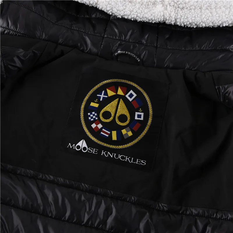 MoosKnuckle Unisex Fleece Hoodie with Logo Embroidery