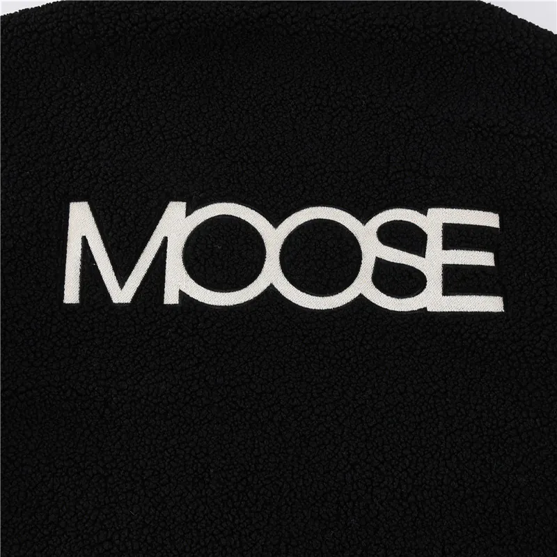 MoosKnuckle Unisex Fleece Hoodie with Logo Embroidery