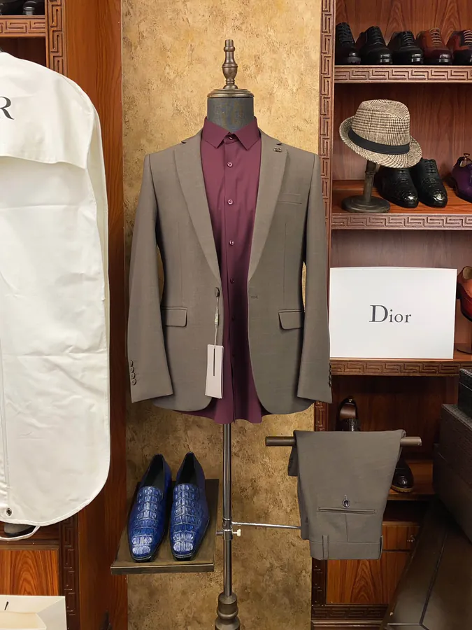 CD Dior Professional Suit Set Exclusive Luxury Menswear