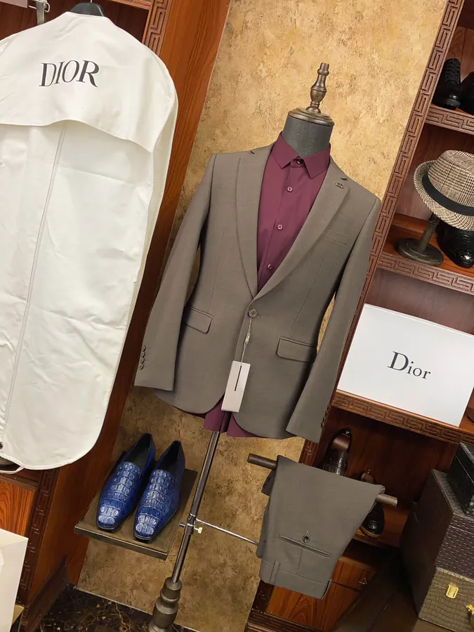 CD Dior Professional Suit Set Exclusive Luxury Menswear