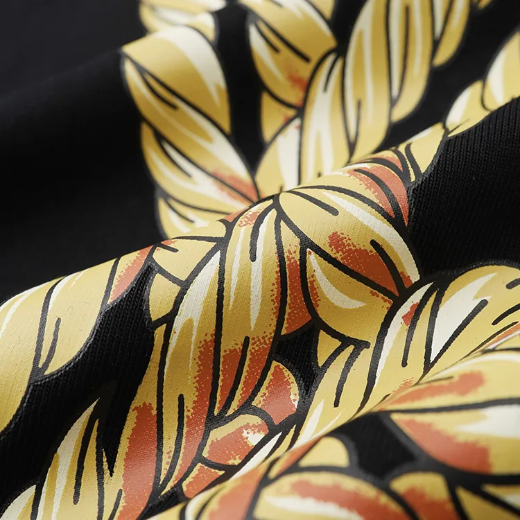25ss New Metal Chain Print Short Sleeve