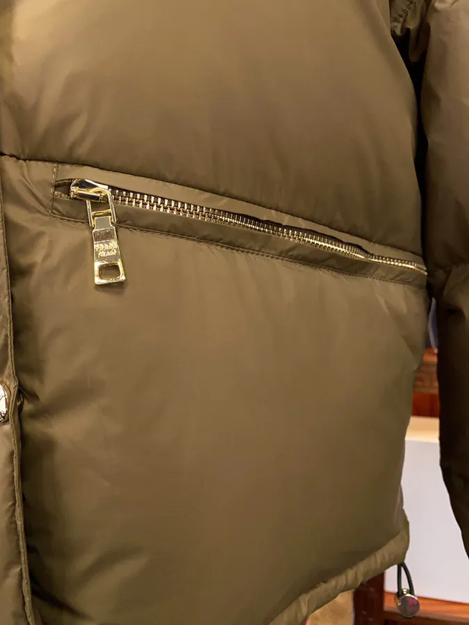 PRAD@ Ladies' Short Hooded Jacket